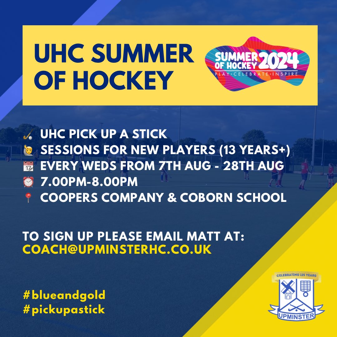 Upminster Hockey Club tweet media