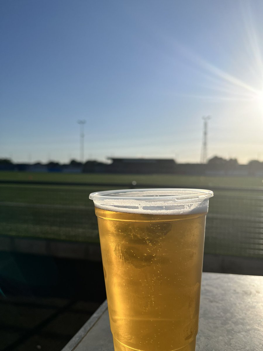 Watching the mighty <a href="/CirenTownFC/">Cirencester Town FC</a> at the Corinium against <a href="/HighworthTownFC/">Highworth Town FC</a>. Come on you Ciren Boys 🔴⚫️🔴⚫️