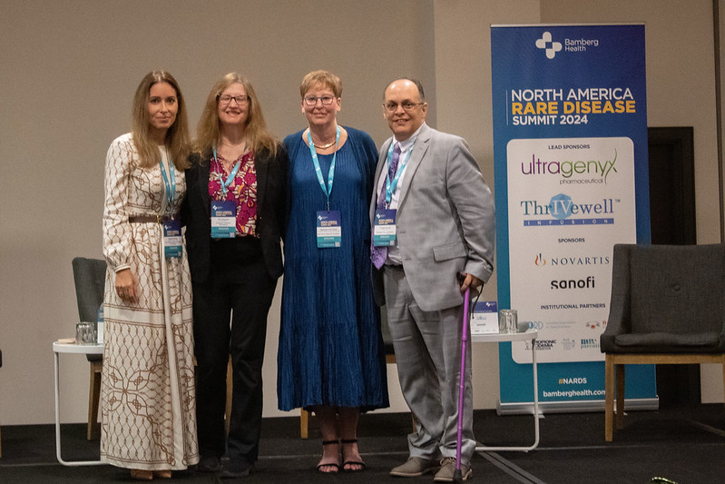 RareCancerRF's tweet photo. In July, our Barbara Van Hare spoke at the North America Rare Disease Summit about thriving through diagnostic uncertainty. She was joined by leading researchers, healthcare professionals, advocates, policymakers and more for this incredible event!

@BambergHealth #NARDS https://t.co/4WEbSkCdBQ