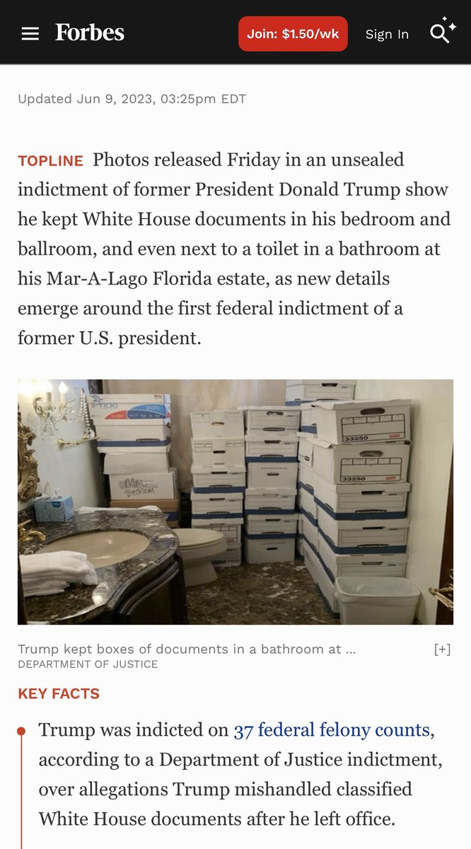 whatsrealhere's tweet photo. @britty_usa @campyWHY You know what bothers me in bathrooms, Classified Documents that jeopardize our national security
And felon Trump's charged with hiding Classified Documents in his resort's bathroom
You'll need to try a lot harder
#DocumentDon https://t.co/PYgRGuASRO