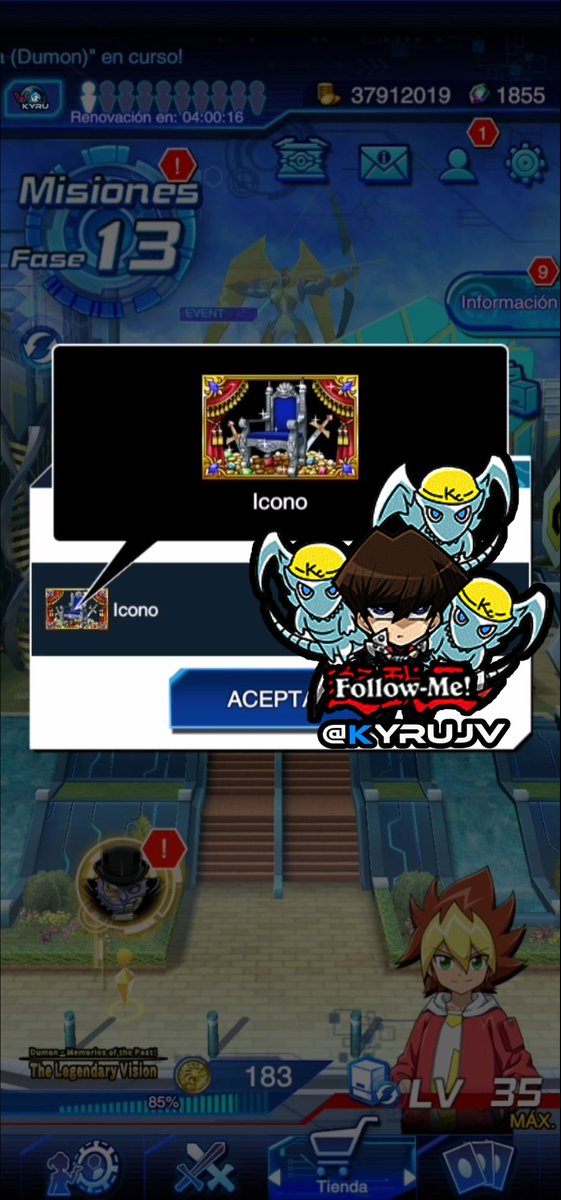 Kyrujv's tweet photo. #Yugi #DuelLinks #Ticket #SR #Ensueño #TicktSrEnsueño #Aniversario #Campaña5DsYZexal #5Ds #Zexal
#700Cartas #Refractivas #Gracias #MagoDelCaminoDeSevens
Suscríbete es #Gratis https://t.co/JPwlzxB9oj https://t.co/NUrNXJfBnu