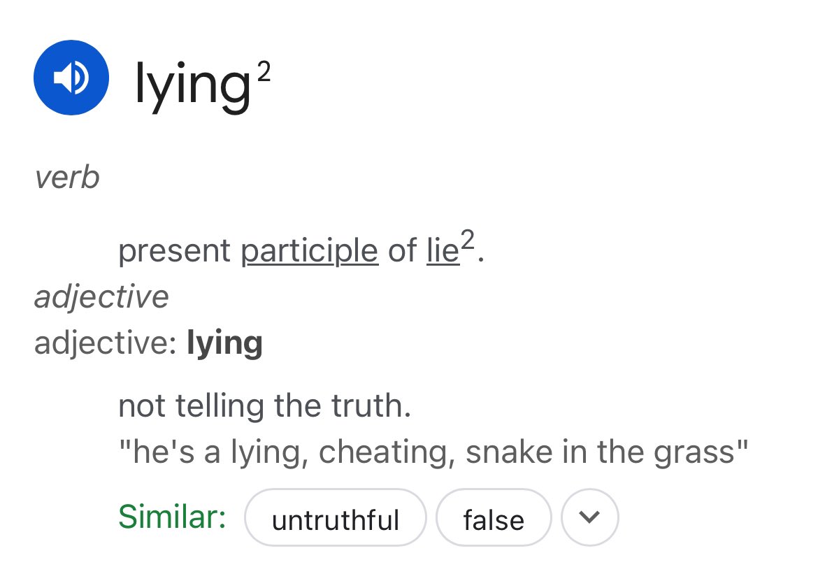 cealcock's tweet photo. @LBC @TomSwarbrick1 I think you’ll find that lying IS the same as not telling the truth, according to the English Dictionary. https://t.co/YeqEh9BuLv