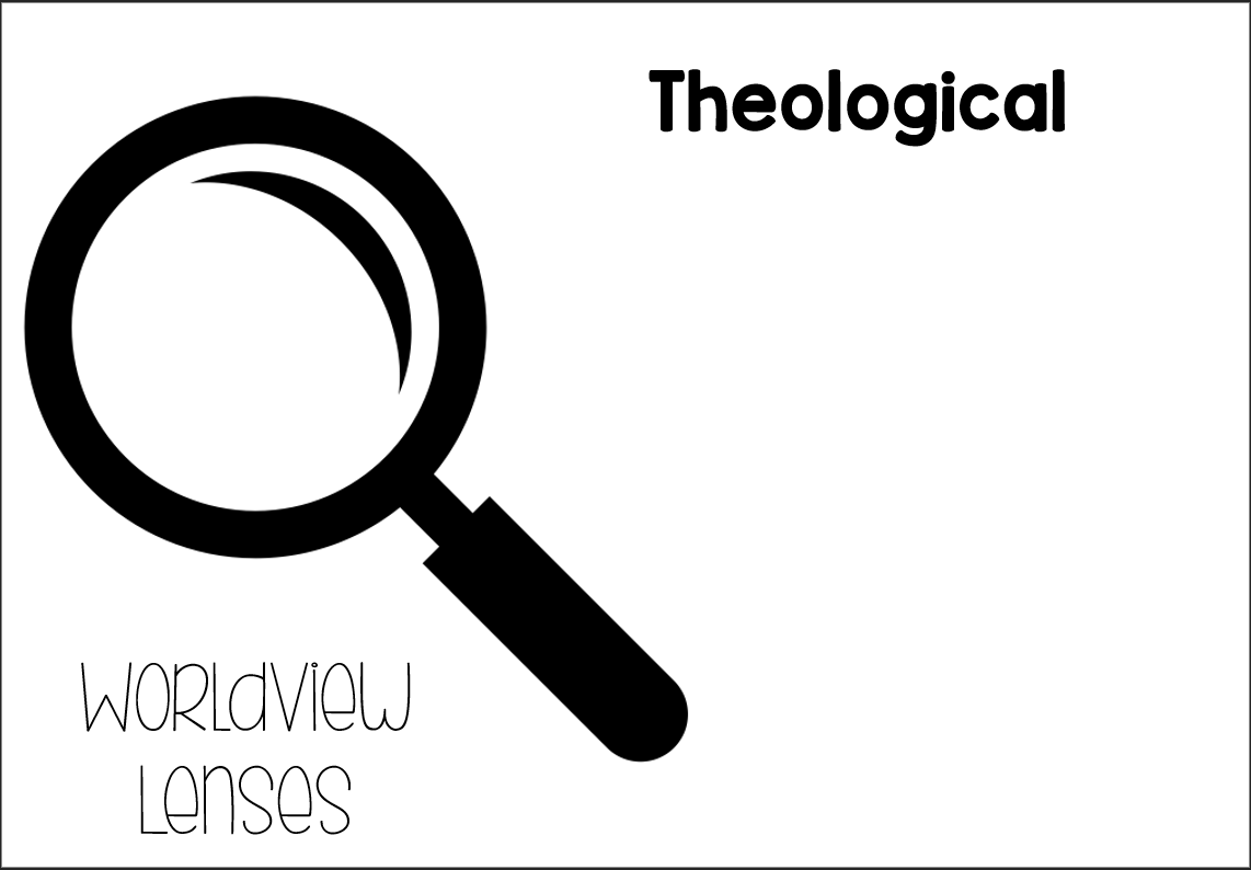 People on my phone... I want to create a very simple display for Worldviews with the three lenses. I want 3-5 questions that the students SHOULD always ask. What would you get the students to ask?
