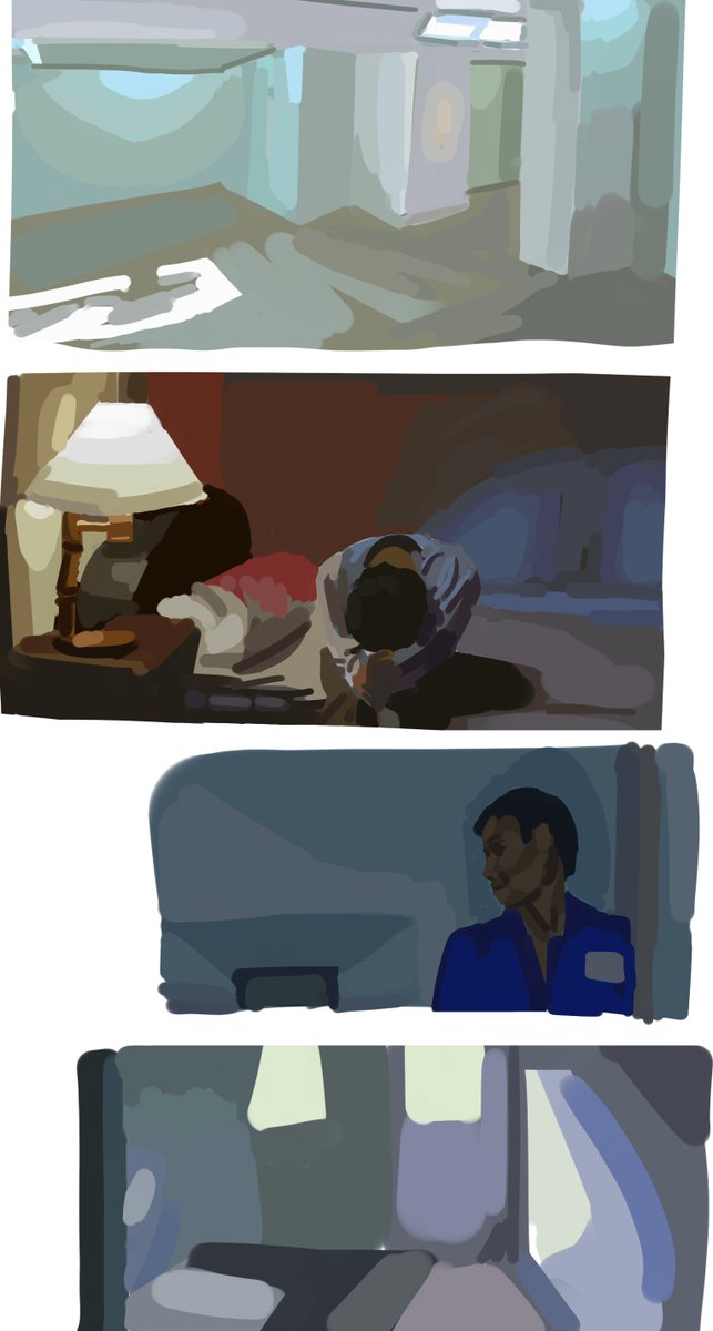 very rough studies of walls