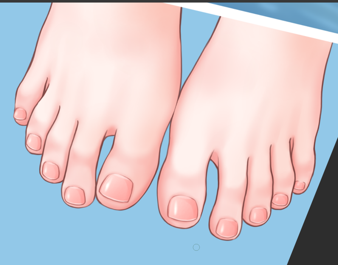 深夜なので本当に拗らせてるツイートをするんだけどつま先塗ってると本当に爪塗ってあげてる気分になってきて好き 