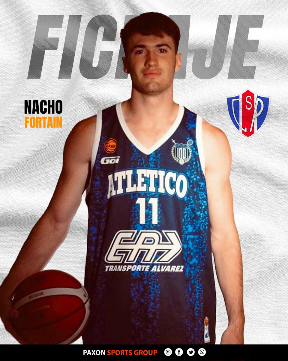 PaxonSports's tweet photo. 🔥 ANUNCIO | FICHAJE 

✍️ En el día de hoy, estamos contentos de anunciar que  nuestro  jugador @nachofortain11 será parte del plantel de primera división del club @prensacsp , para disputar la Liga Pre federal 2024 https://t.co/HsXddrLiHz