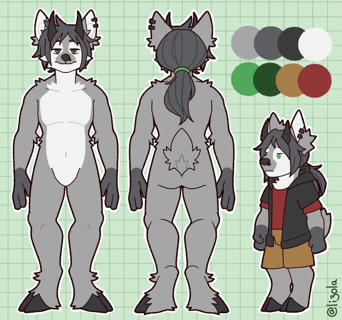 I don't think I've shown these two of before (at least not publicly). Here are my other two ocs. Mal, the cheerful kyrii, and Chase, the moody goat boi

Mal was drawn by @/BadBatLax and Chase by @/lizola_