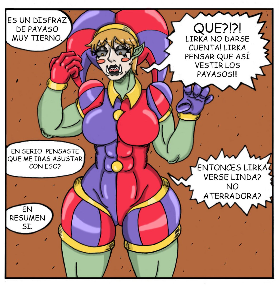 Ger_artist95's tweet photo. Cuando tú esposa hace que cambies tu fobia por un fetiche.
#orc #orcgirl #femaleorc #oc #monstergirl #tomboy #thicc #draw #cosplay #Pomni #pomnicosplay #anime #manga #comic #webcomic #ilustration #fantasy https://t.co/nKyQgjzkpZ