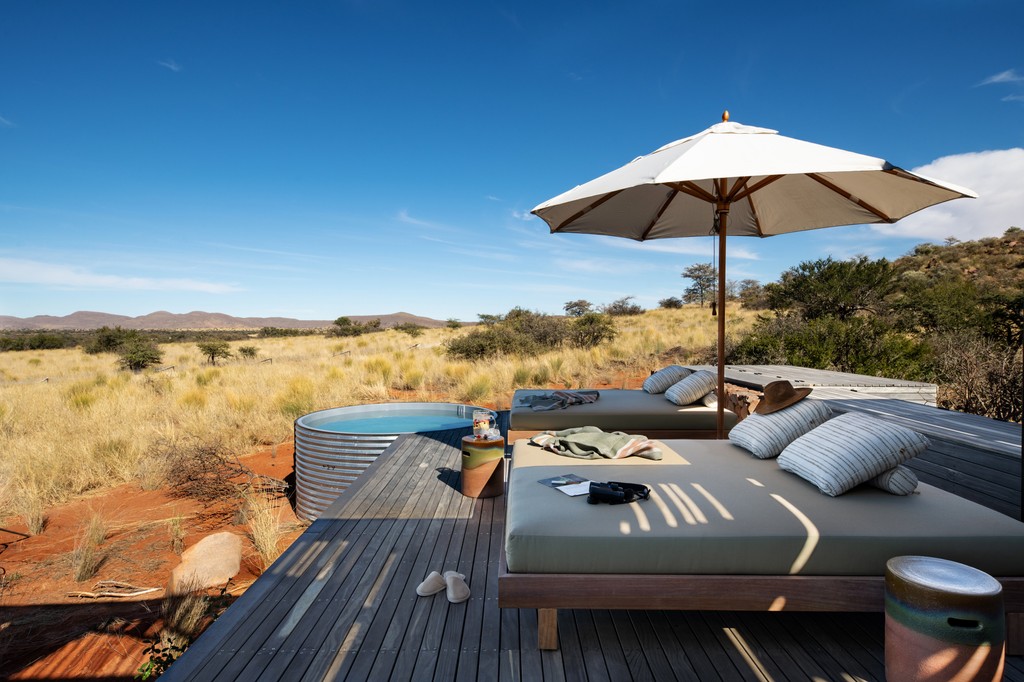 Loapi offers the ultimate private wilderness retreat. The bedrooms are cocoon-like sanctuaries under canvas, connecting you to the sights and sounds of the southern Kalahari. Read more: l8r.it/dZpP #Tswalu #LuxurySafariCamp #SustainableLuxury