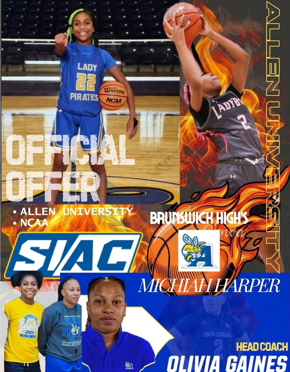 Excited to share that I have received my first official offer to play in the NCAA SAIC conference at Allen University in South Carolina from Coach Gaines! Grateful for the belief and offer before my Sophomore year. Huge shoutout to the entire AU coaching staff!