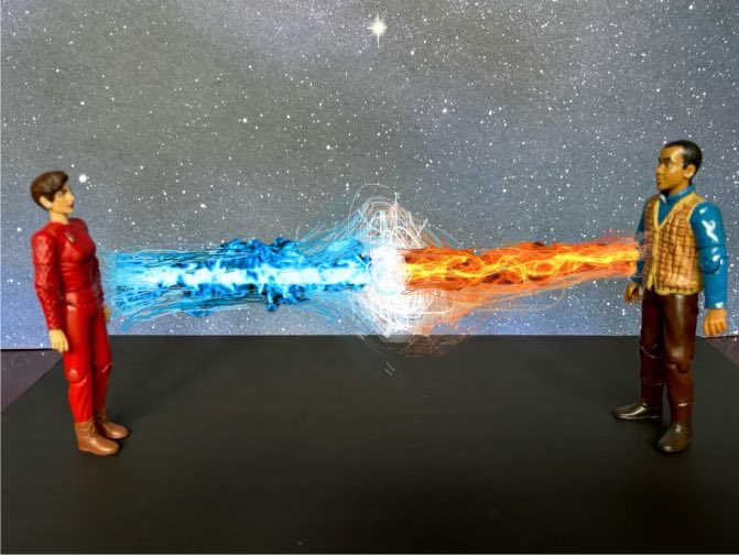 cronaj's tweet photo. Fun with photoshop with some of my custom figures I made #startrek #ds9 #kira #jake #prophets #pahwraiths https://t.co/TrFvzkMSWA