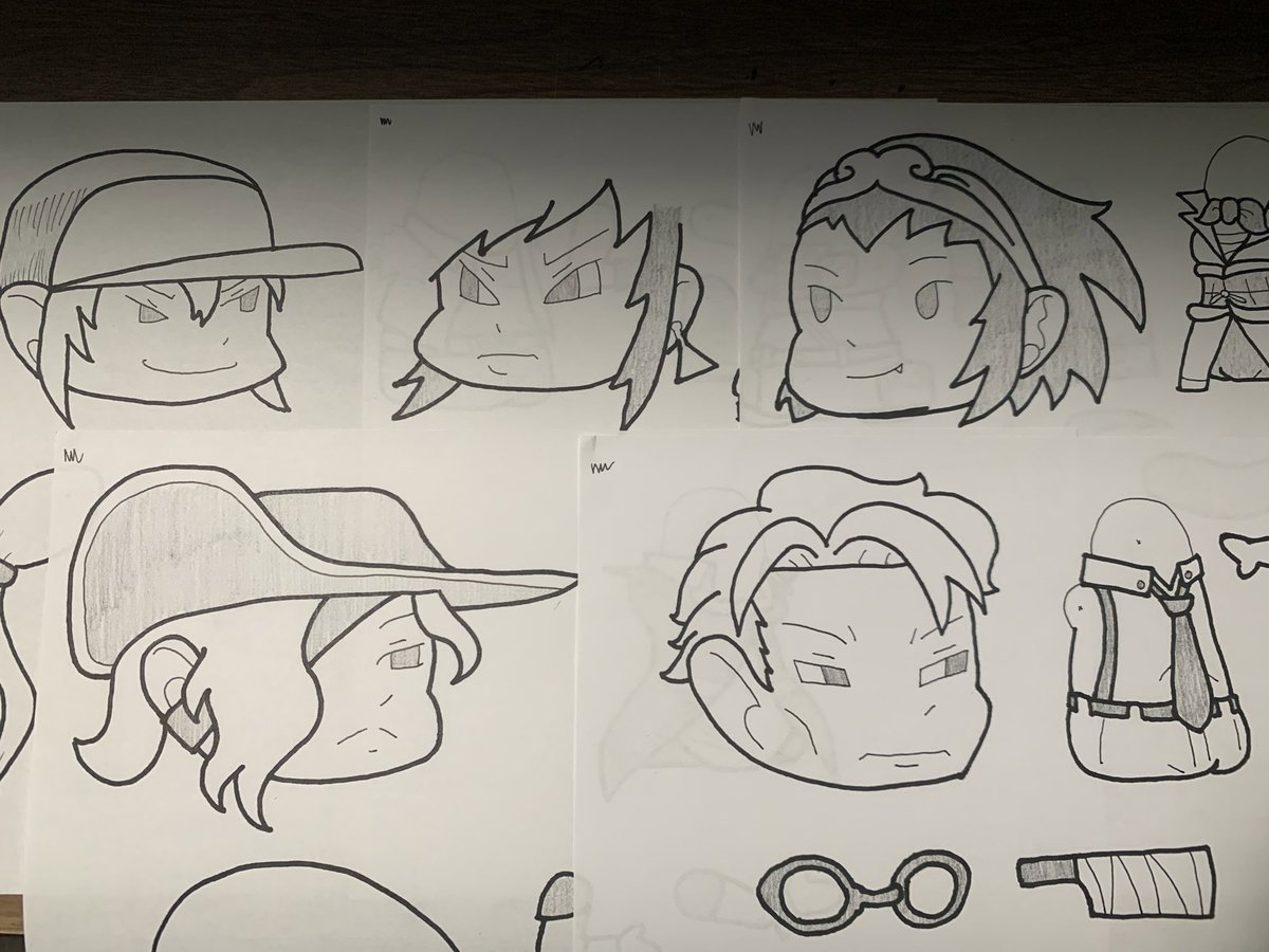 bigdaddyafro's tweet photo. preview of the next puppets!
Never thought I’d be in the position where I’m drawing more than I’m uploading https://t.co/5vaxJ982PO