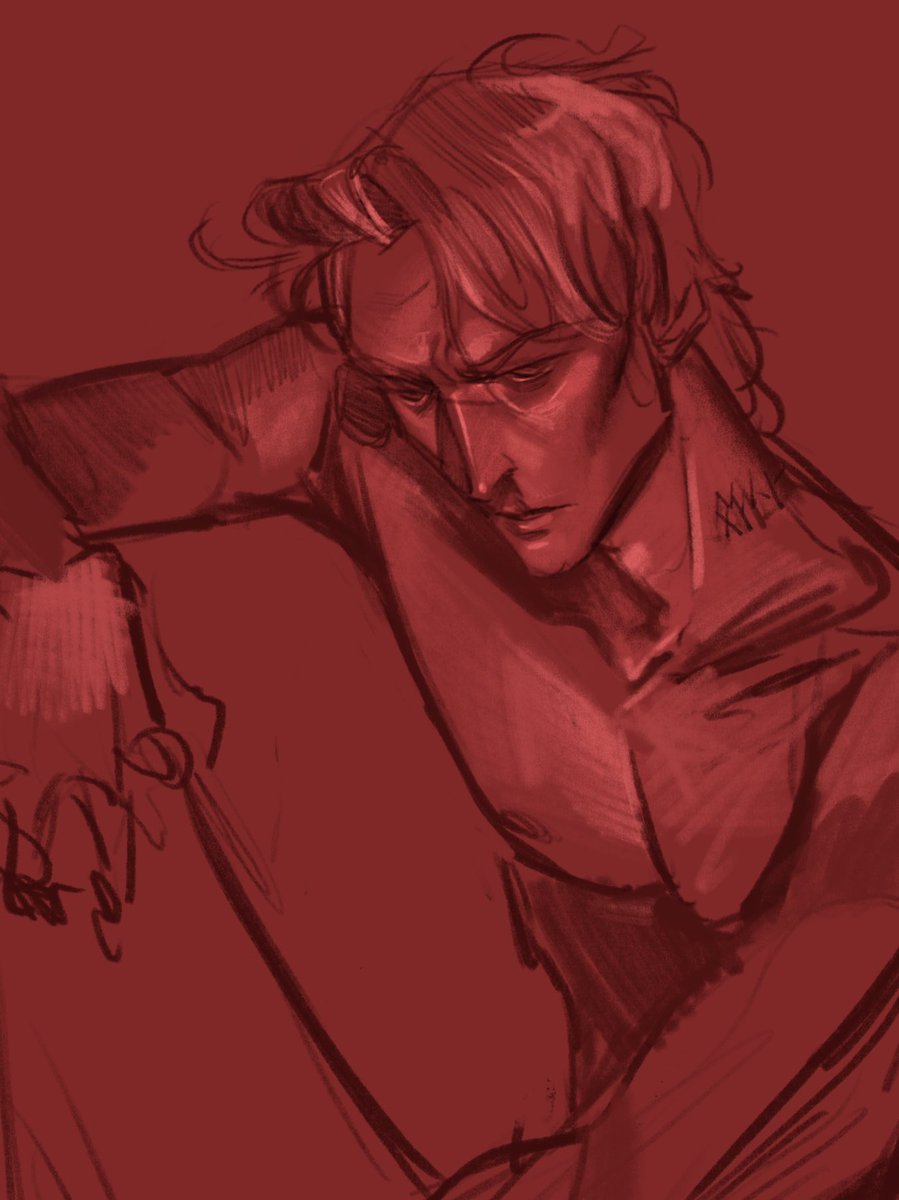 ‘The Gallows’ Draco wip. 👀 just started reading this fic.