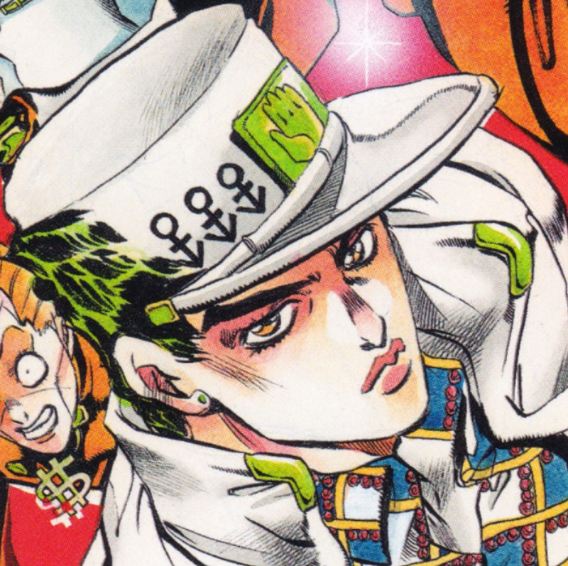 jotarokujodaily's tweet photo. Jotaro on Weekly Shonen Jump 1995 Issue #8  ⭐️✋ https://t.co/dVHc6S1EnY