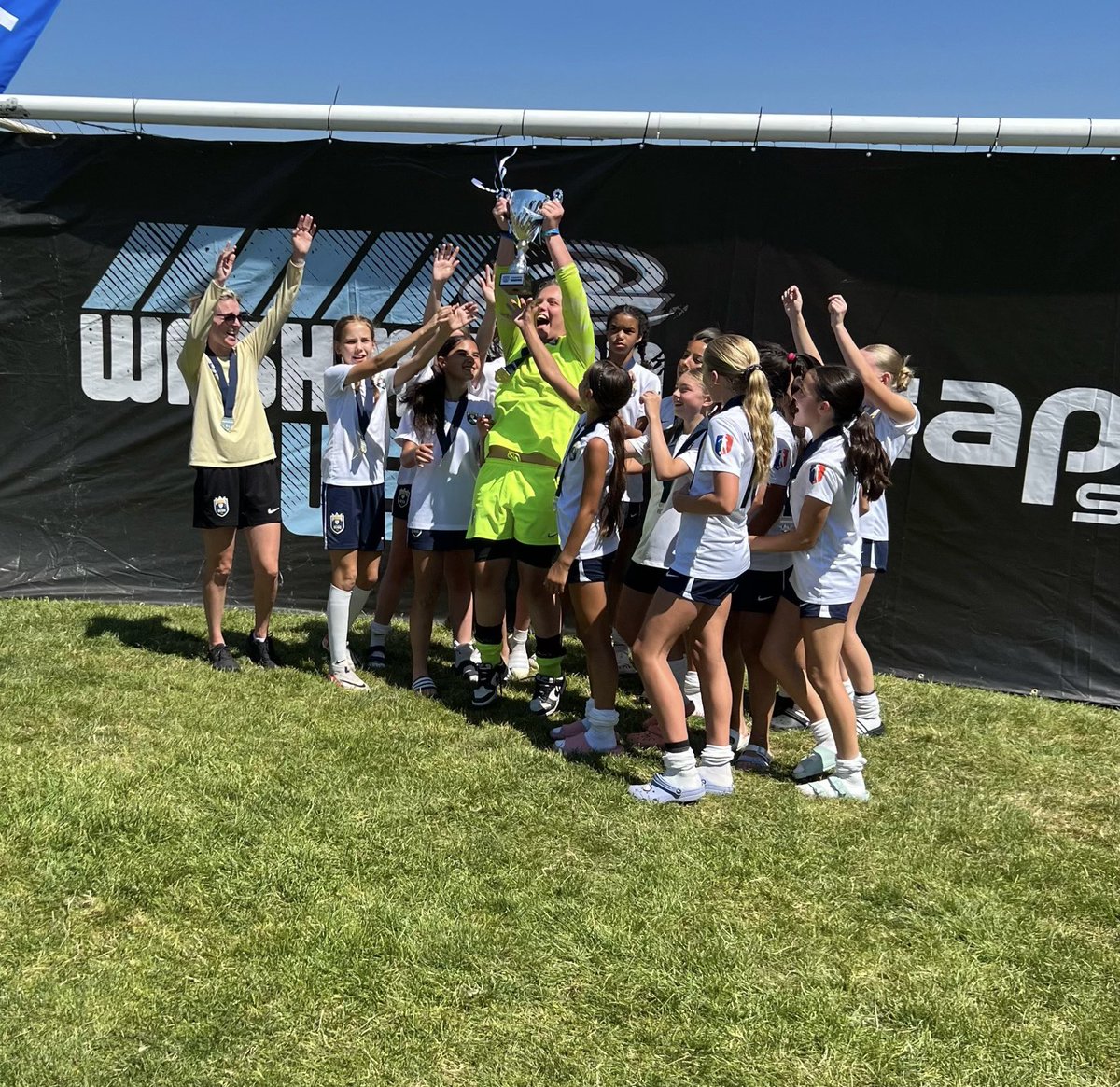 Congrats to our 2011 GA squad on taking home the hardware at Rush Cup this weekend. Champs 🏆

#BeBold | #MakeitReign