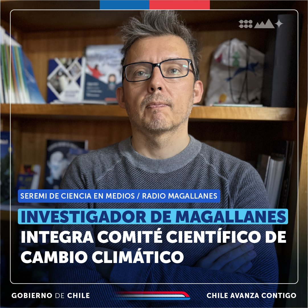 👥 El C4️⃣ está conformado por científicos/as de distintas regiones de Chile 🇨🇱. Uno de los integrantes es el Dr. Rodolfo Sapiains, quien se especializa en el estudio de la dimensión humana del cambio climático desde una perspectiva psicológica.
🗞️➡️ radiomagallanes.cl/noticia.php?id…