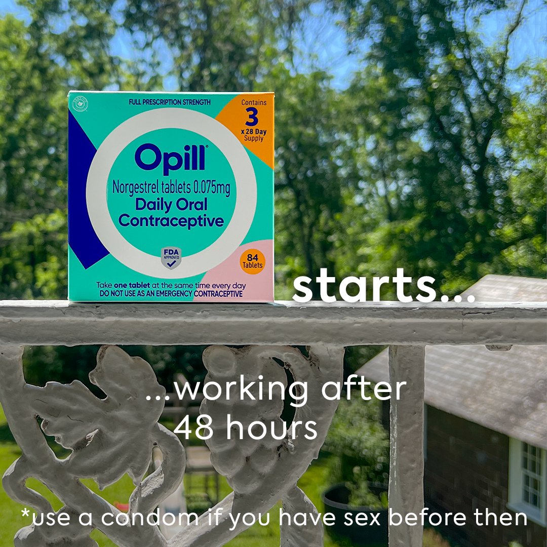 Swipe ➡️ to learn about Opill ✨

Hint: there’s lots of good information in here 😉

#Opill #FAQ #OTC