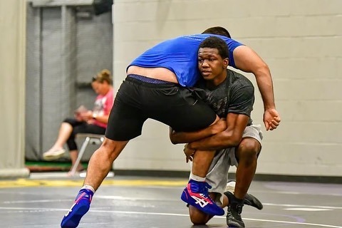 Belton Wrestling alum Joe Juitt scrapping at his new home @avilawrestling instagr.am/p/C-VrOFXJmP6/