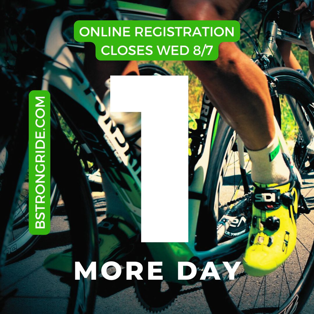 B Strong Ride tweet media