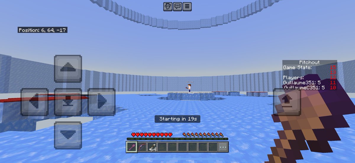 CookieBuild's tweet photo. New game available : Pitchout ❄️ !
Knock your enemies out of the map 5 times to win ! Available now on https://t.co/7LjRcfpcCf

- Inspired by Epicube’s Pitchout https://t.co/EroadBcOda