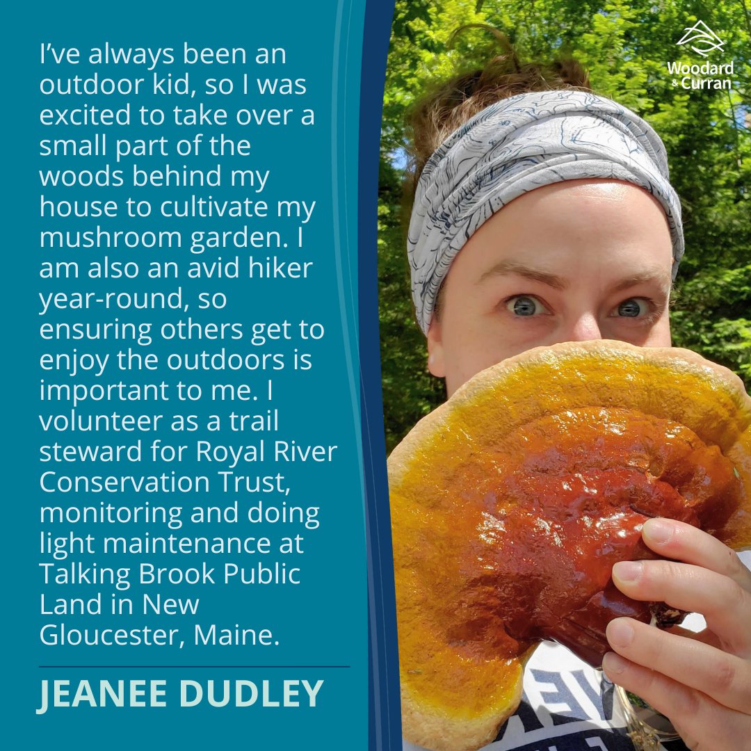 woodardcurran's tweet image. Everyone here has so much to offer that committing to a safe workplace is easy. It allows us to share our passions, tell our stories, and do great work every day. Hear from Jeanee Dudley, Content Marketing Specialist, about her passions outside of work. 🍄 #WhyIWorkSafe