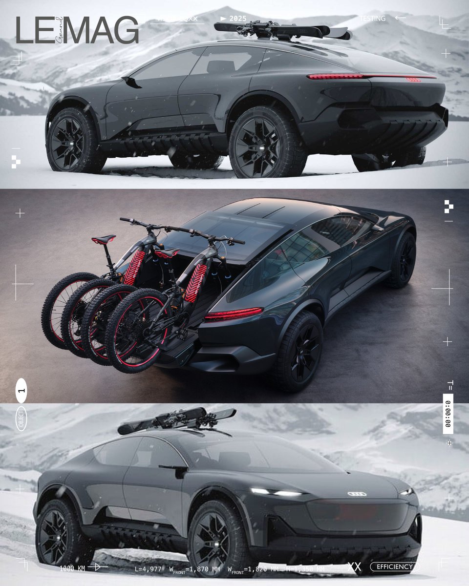 LeGrandMag_Com's tweet photo. @AudiOfficial Activesphere Concept. Shaping the future of premium mobility.  

#audi #audiperformance #audiconcept #luxurycarlifestyle #futuristicdesign #DesignExcellence #automotivedesign #offroad #allroad #futureofelectric #nextgen https://t.co/BhD4XRDh2d