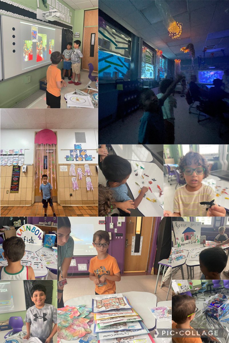 Last week of ESY = visiting the other classrooms to see all of the hard work they did these past couple of weeks! We were all feeling so #MineolaProud