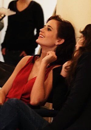 Eva Green on the set of Casino Royale, 2006