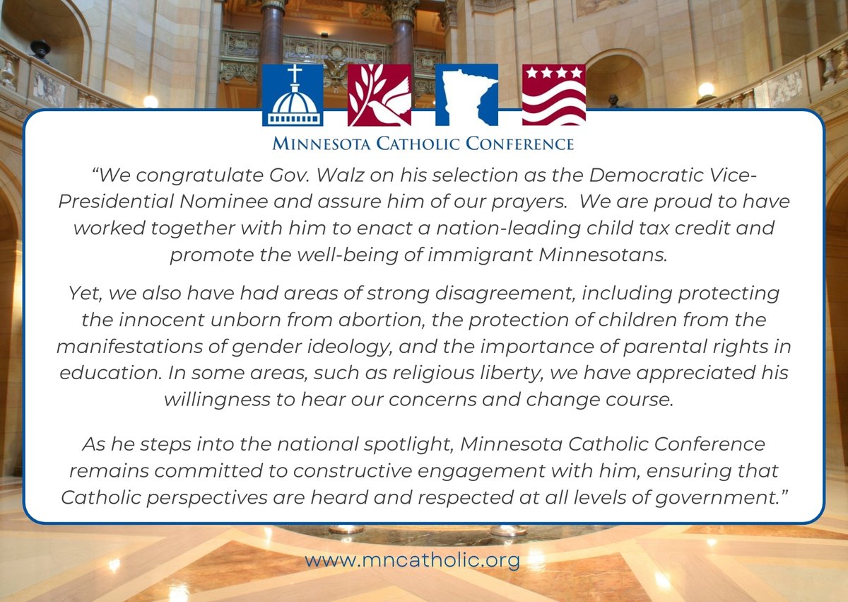 Minnesota Catholic Conference tweet media