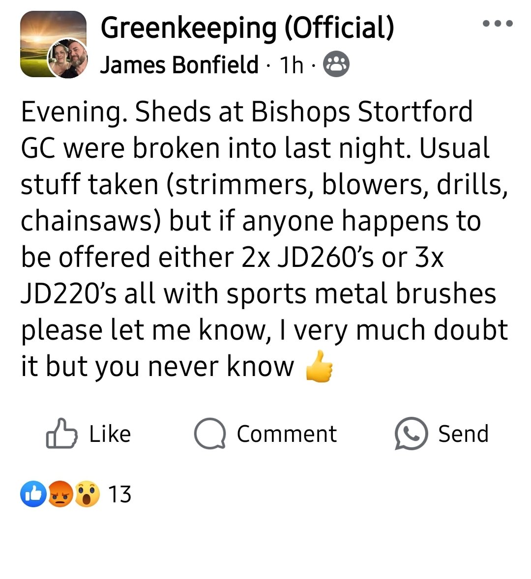 #greenkeeping #greenkeeper #golf #groundscare