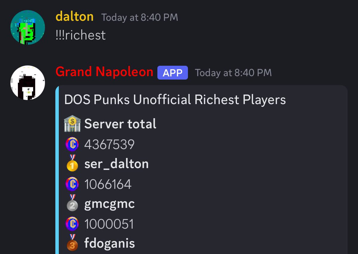 Still the richest 🙌🏻👀💰
$DOS