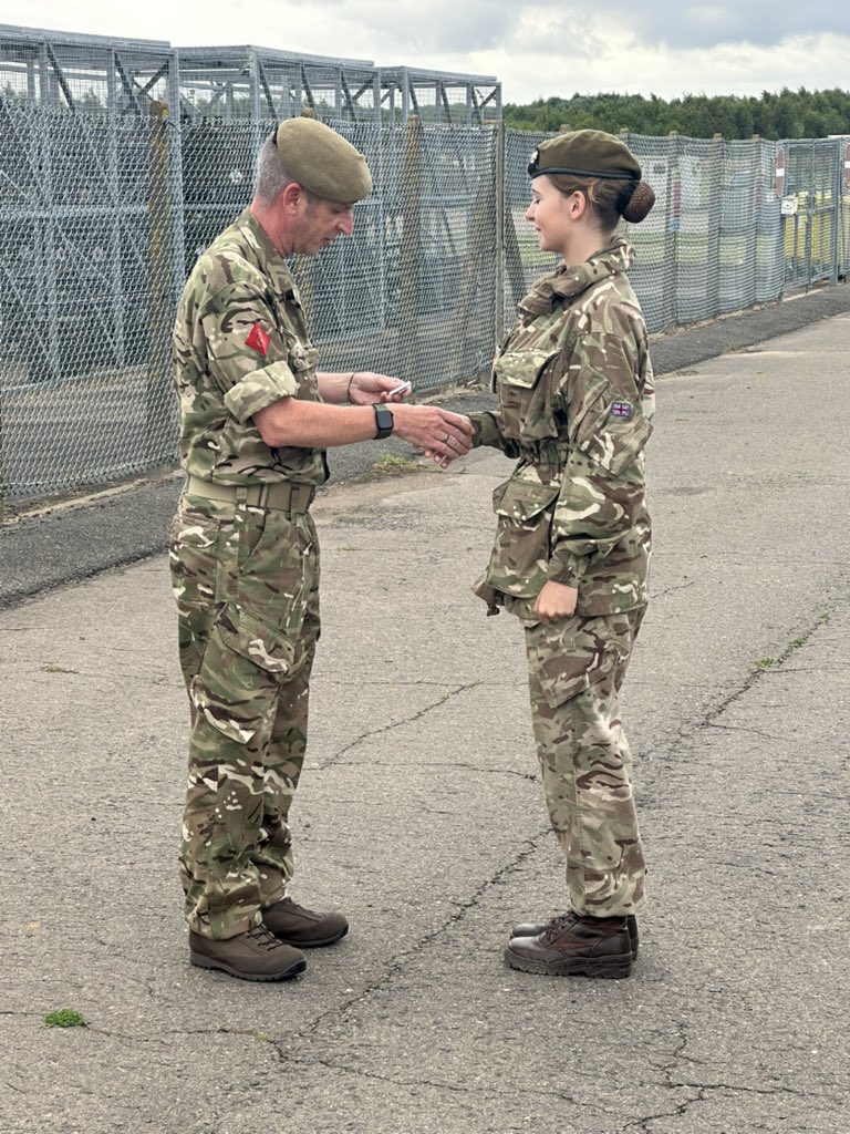 National Army Cadet Command Sergeant Major tweet media