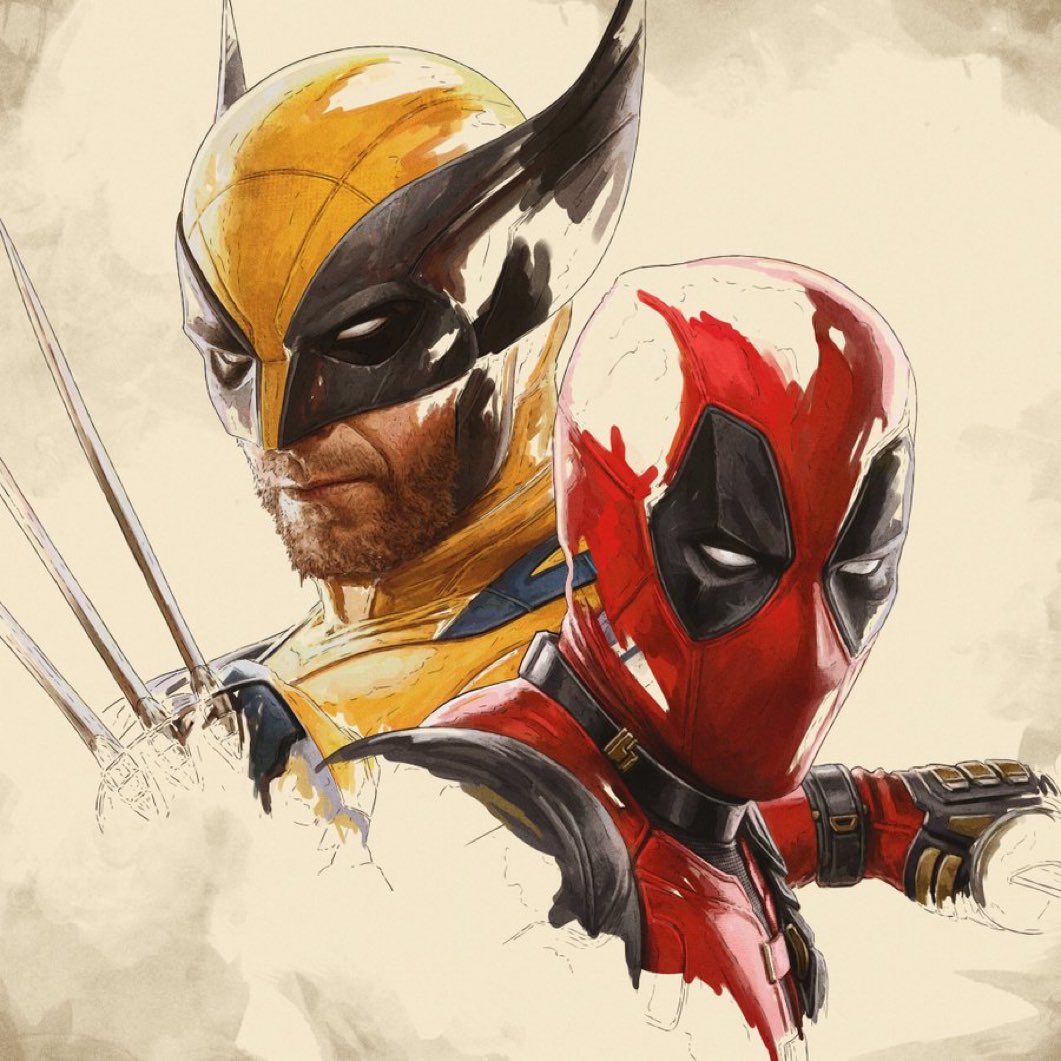 Deadpool &amp; Wolverine 💛❤️

🎨: <a href="/jakekontou/">Jake Kontou</a>