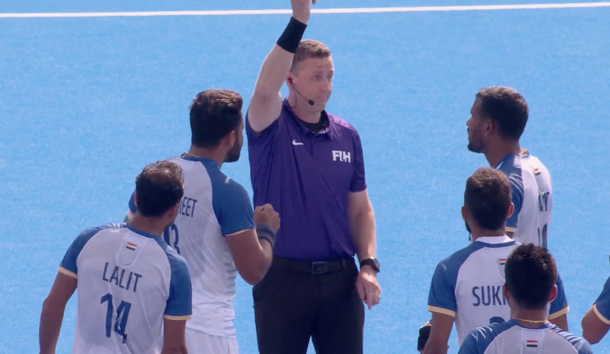 TheKhelIndia's tweet image. Not complaining, But Amit Rohidas presence in the game could have changed result here

THAT RED CARD WAS DEFINITELY UNFAIR