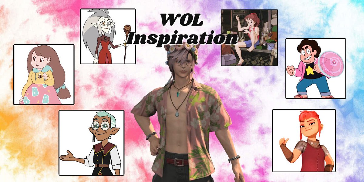 xochisbizarre's tweet photo. Made an updated wol inspiration chart as a friend was asking me about it and I couldn’t find my old one haha! #theowlhouse #beeandpuppycat #stevenuniverse #kikisdeliveryservice #nimona #ffxiv https://t.co/dcUtMuZzTC