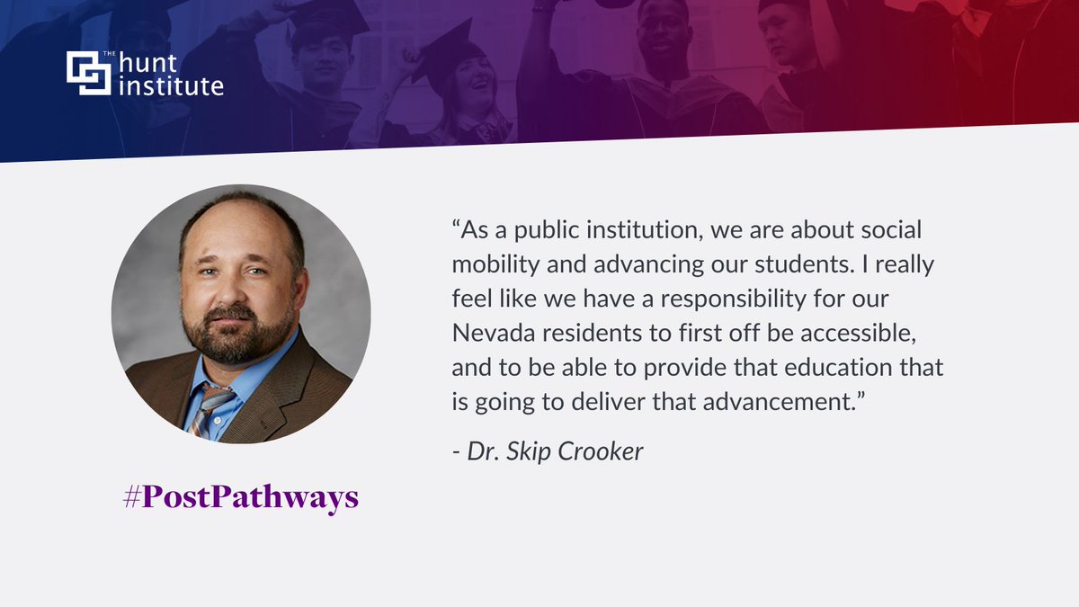 Hunt_Institute's tweet photo. 🧵Dr. Skip Crooker of @unlv reflects on the issue of ethics in data and how that has changed over time. #PostPathways https://t.co/I9AKT6VIho