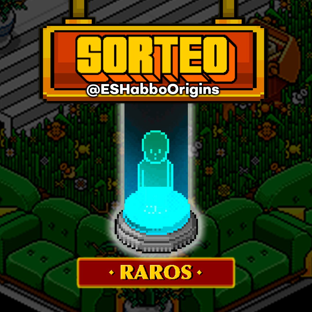 🎁 ¡Holoboy te espera! ¡Participa y gana el rare semanal!🎁

Instrucciones:
1️⃣ Síguenos
2️⃣ Retweetea este post
3️⃣ Etiqueta a dos habbo amigos

¡Mucha suerte! 🌈✨

Válido para Origins . es 🌸

#HabboOrigins #HabboHotelOrigins