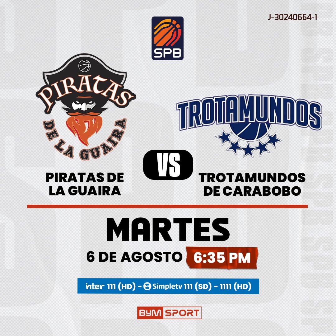 Ganar o despedirse de la temporada. Para <a href="/pirataslaguaira/">Piratas de La Guaira</a> no hay margen de error frente a <a href="/trotamundosbbc1/">TROTAMUNDOS BBC</a>, que buscarán pasar la escoba ante los bucaneros. Sigue las incidencias de la <a href="/spbvenoficial/">SPB 🇻🇪</a> por ByM Sport.