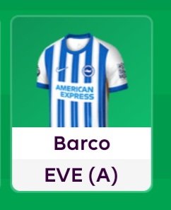 GuinnessFPL1's tweet image. Lots of hype about this guy recently, Estupinan looks like he&apos;s going to miss the start of the season, so Barco has been on corners in pre season. 10% and 4.5m. Worth a punt? #FPLcommunity #FPL