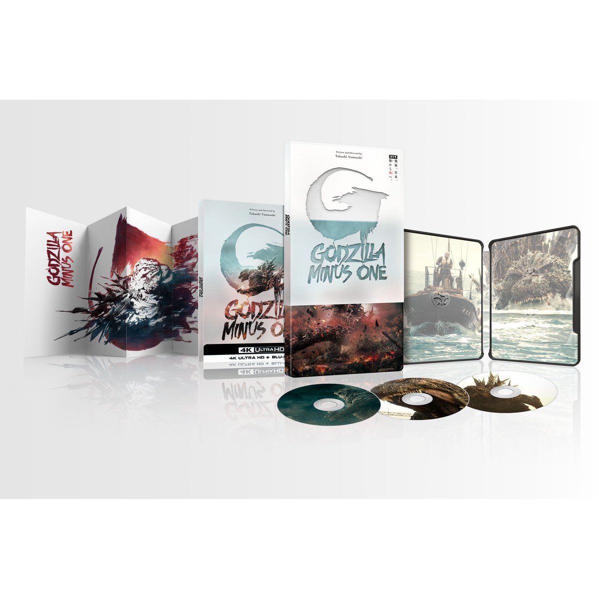 preterniadotcom's tweet photo. Godzilla Minus One Steelbook (4K UHD + Blu-ray) is up for preorder at Walmart ($34.95) - https://t.co/V4spndcOPQ #ad https://t.co/mlGnIaZQPd