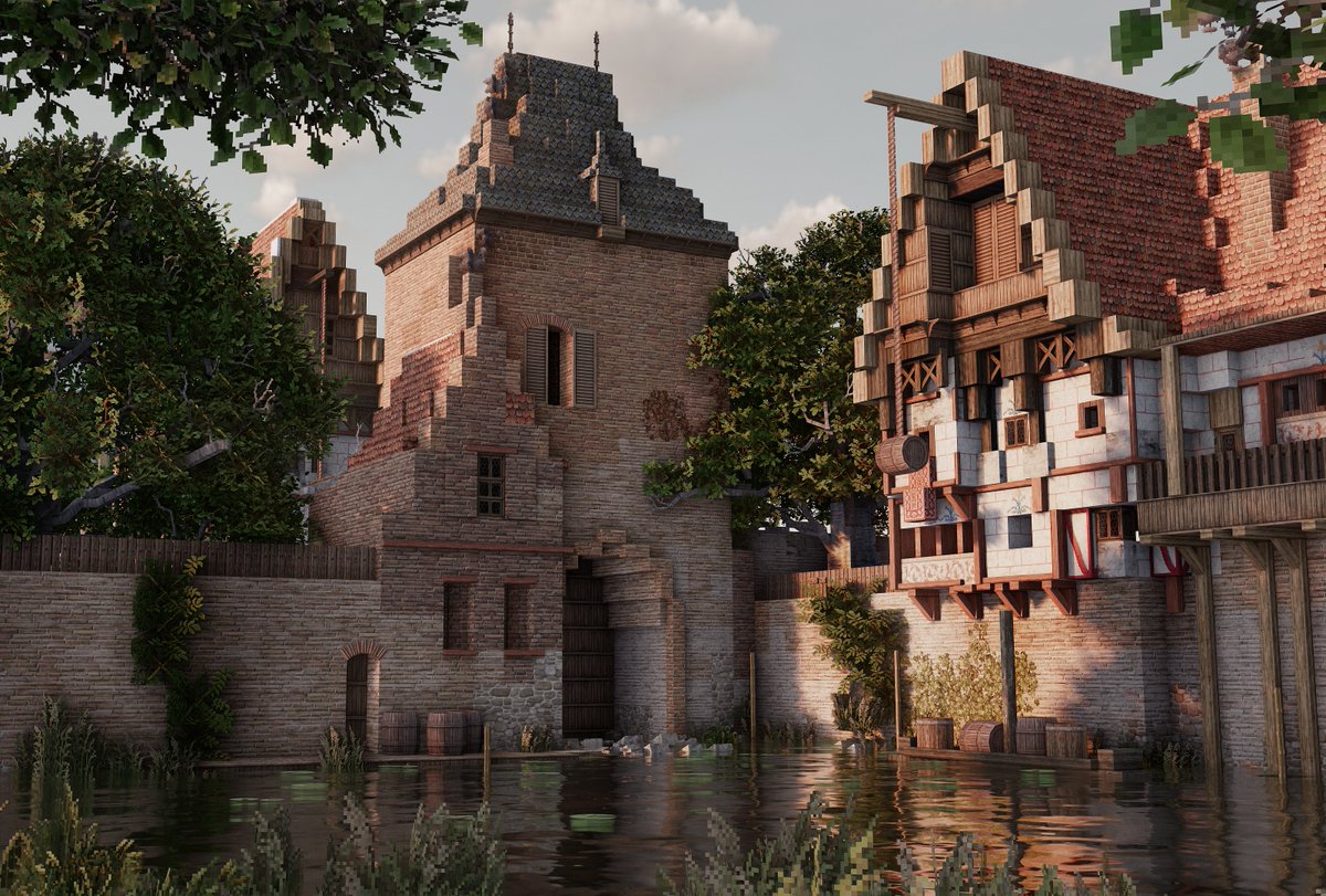 The Inn at the Gate - Build in Minecraft