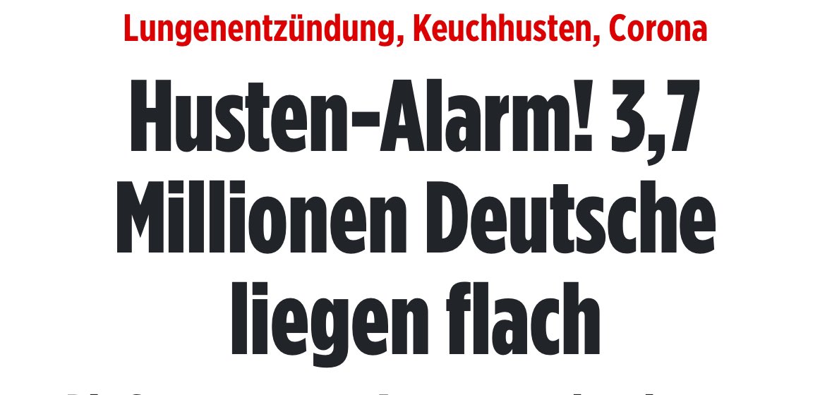 Es ist irre. Irre, dass NIEMAND  auf die Idee kommt, dass es seltsam ist, dass IM SOMMER alle krank sind. IRRE!