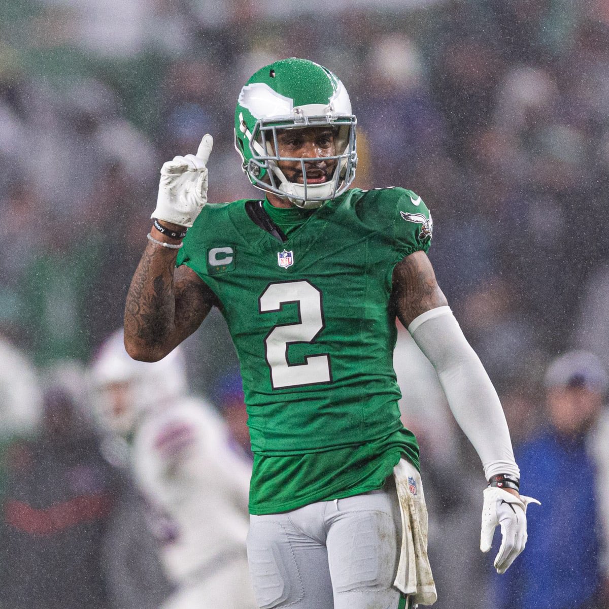 MLFootball's tweet image. LEGEND: #Eagles CB Darius Slay needs just 7 passes defended to pass Tramon Williams &amp;amp; Brian Dawkins for 8th ALL-TIME in #NFL history with 154 

🤯🤯🤯

A HALL OF FAME CAREER. @bigplay24slay.