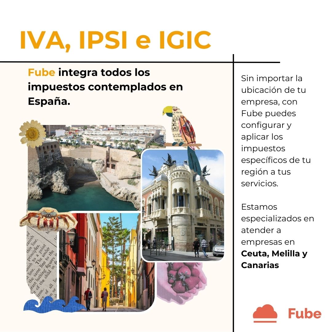 📢 ¿Conoces #FUBE? 🚀

El software gratuito de #facturación en la nube creado para #autónomos y #empresas de todo el territorio nacional.

🔝 Especializados en trabajar con empresas de Ceuta, Melilla y Canarias.

✨ ¡Empieza hoy mismo! fube.es