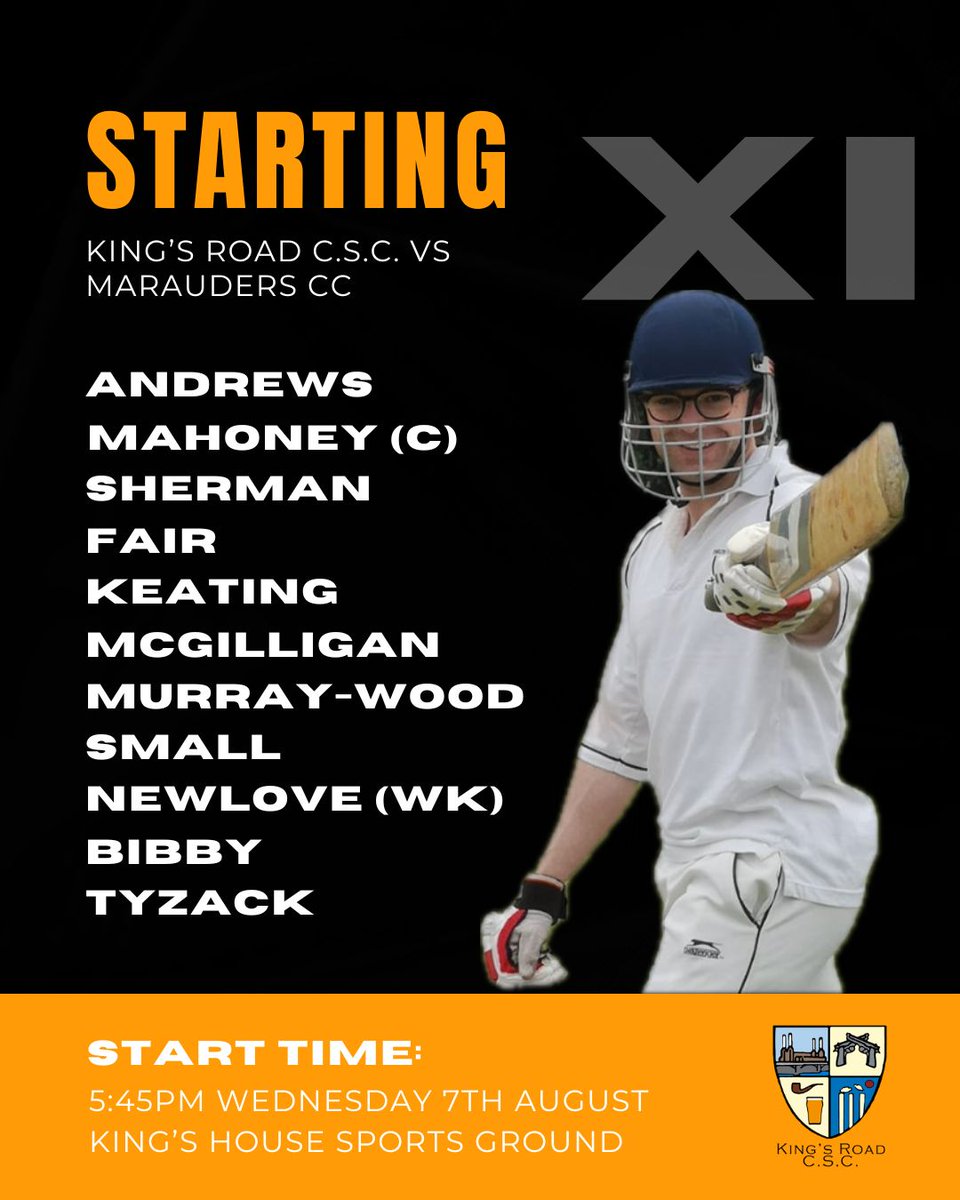 KRCSC's tweet image. The Road ride out for one final T20 this summer, lining up against the Marauders at King's House. Good luck Roaders!