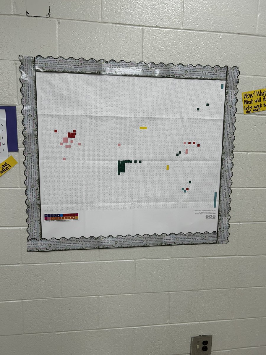 CascadeESMedCtr's tweet photo. At Cascade #WeStickTogether…… starting out with a team activity….. for the whole school! We started today…… can’t wait to see the collaboration! Thanks @byStickTogether Great thinkers @IBinAPS @CasPrinciTmomon @DrTProctor @APSMediaServ @APKingCascadeES @ShellyGoodrum https://t.co/qJzFUCUEMH