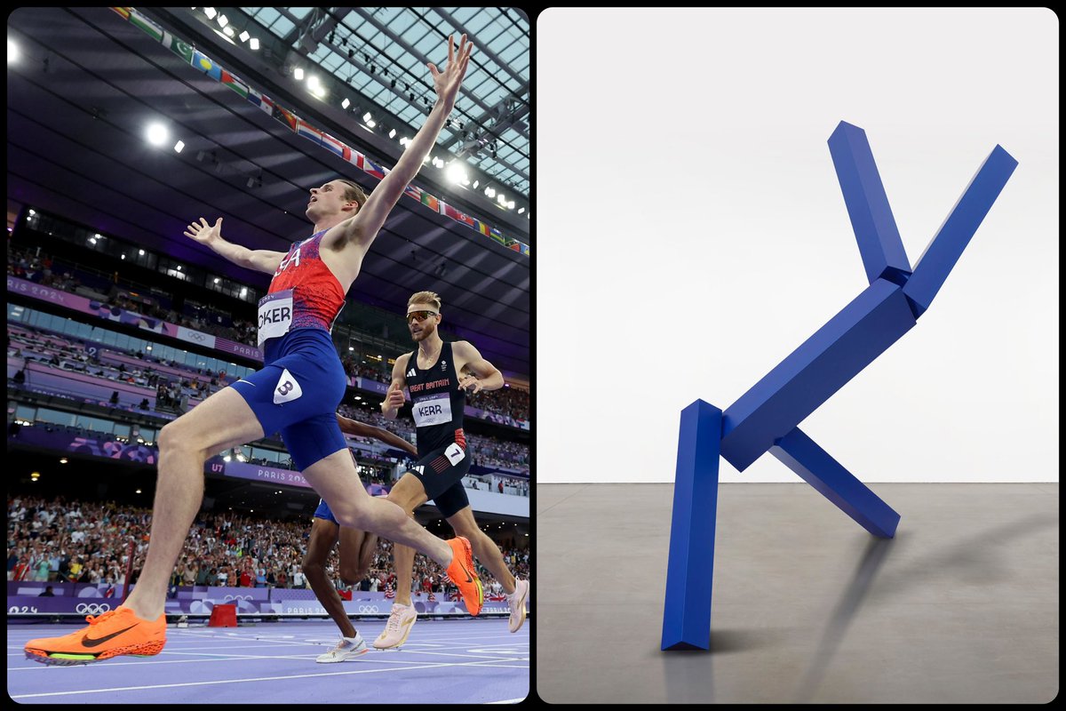 <a href="/Olympics/">The Olympic Games</a> Untitled, by Joel Shapiro, 2019 (again), 📸 by <a href="/patricksmith04/">Patrick Smith</a>