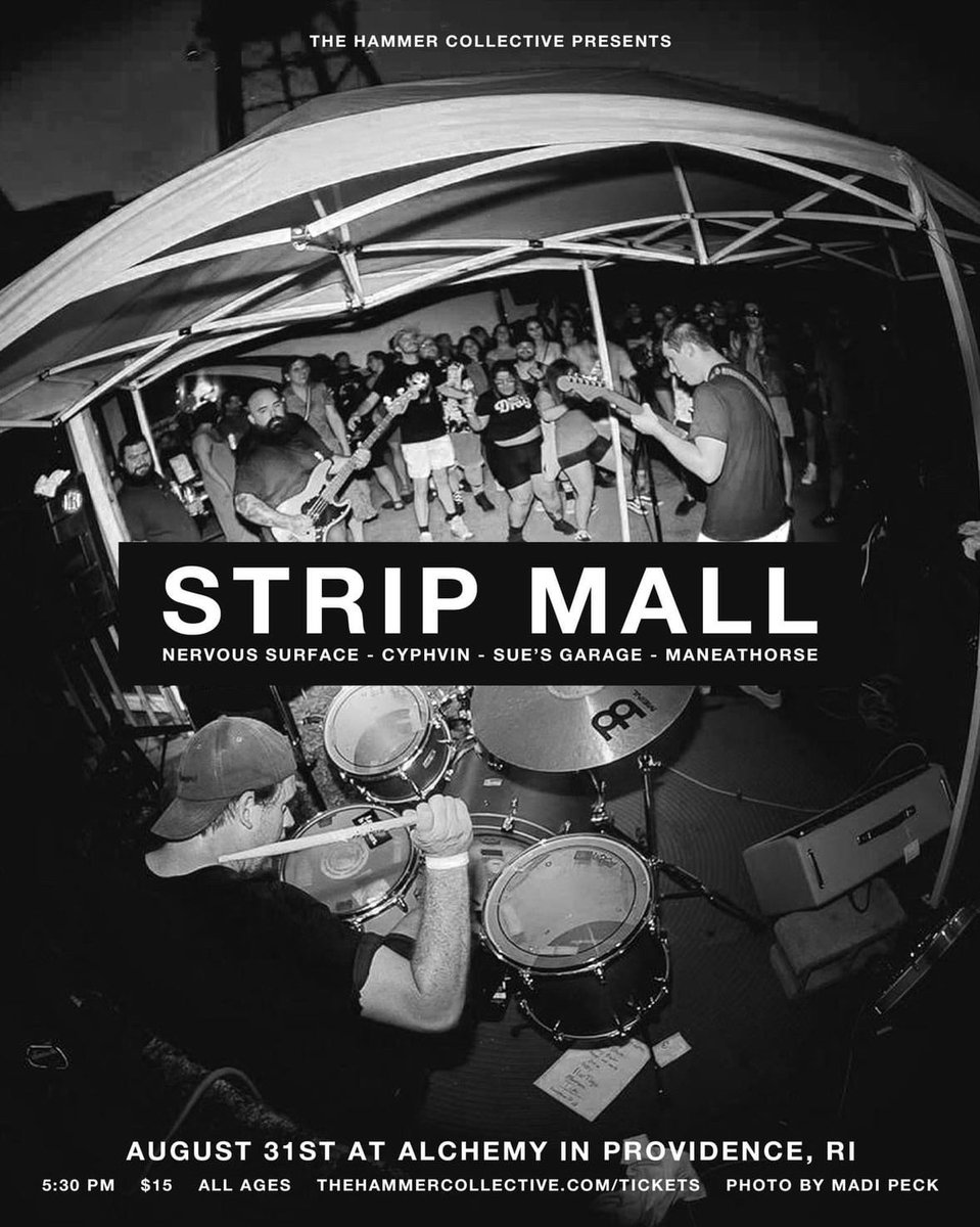 STRIP MALL &amp; guests!! 8/31!! BE THERE!!
🥵😘🥵