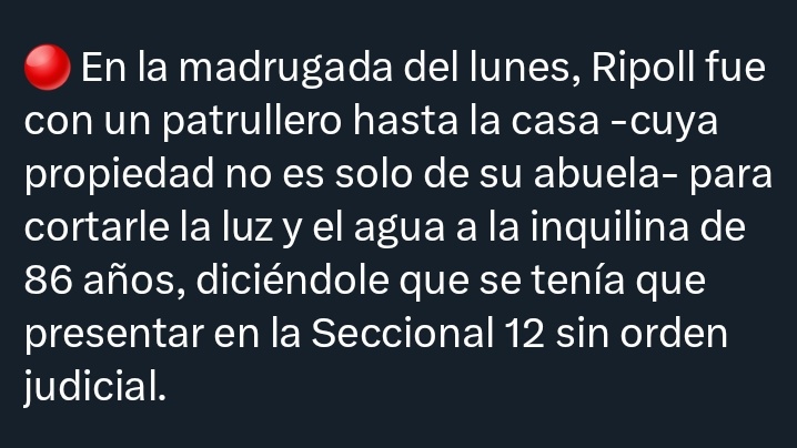 Para los que no creían que Ripoll iba a ir casa por casa...