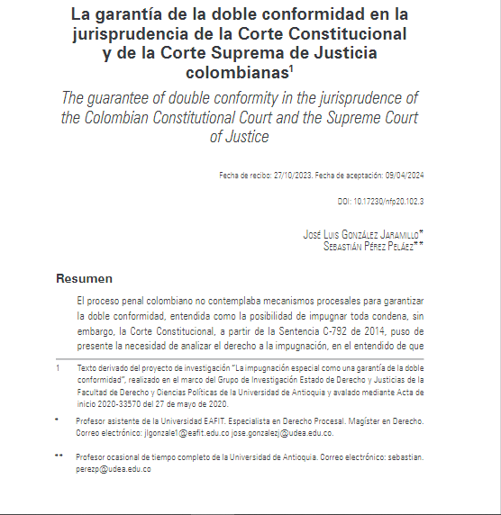 NuevoForoPenal's tweet photo. ¿Cómo han concebido las altas cortes el principio de doble conformidad en el proceso penal colombiano?⚖️🧐
En nuestro recomendado de hoy👇:
https://t.co/GZ4db9ufZD https://t.co/ad5rjiHuVf